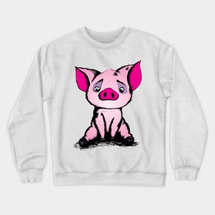 Pink Pig Crewneck Sweatshirt